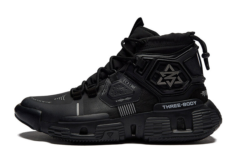 Кроссовки мужские Lifestyle Shoes Men High-Top Obsidian Black 361°
Кроссовки мужские Lifestyle Shoes Men High-Top Obsidian Black 361°