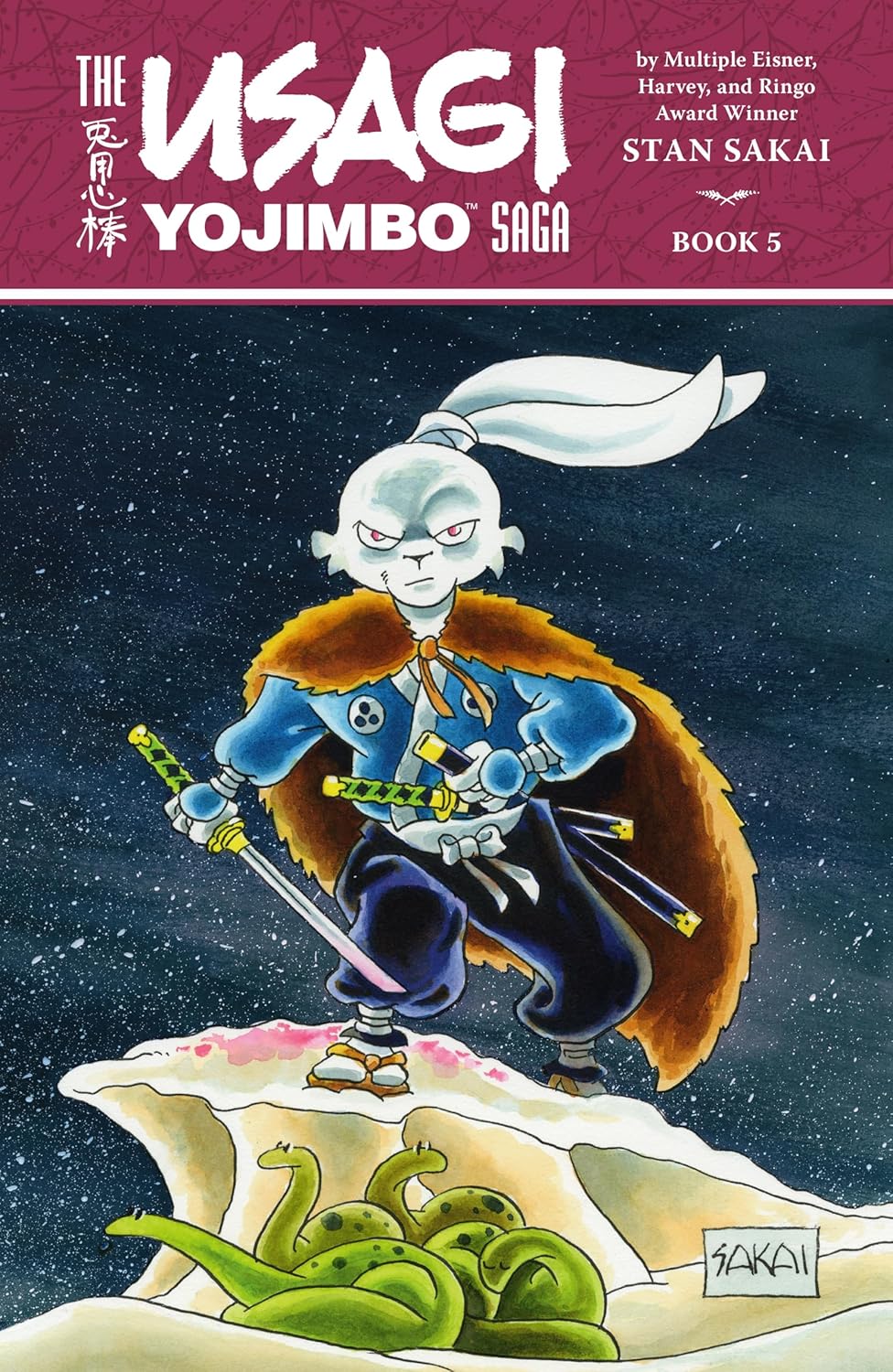 Usagi Yojimbo Saga Volume 5 (Second Edition) (The Usagi Yojimbo Saga, 5) (Dark Horse Books)
Usagi Yojimbo Saga Volume 5 (Second Edition) (The Usagi Yojimbo Saga, 5) (Dark Horse Books)