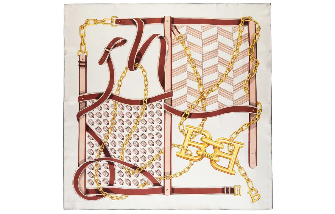 Шелковый шарф BALLY женский костяной белый
Шелковый шарф BALLY женский костяной белый