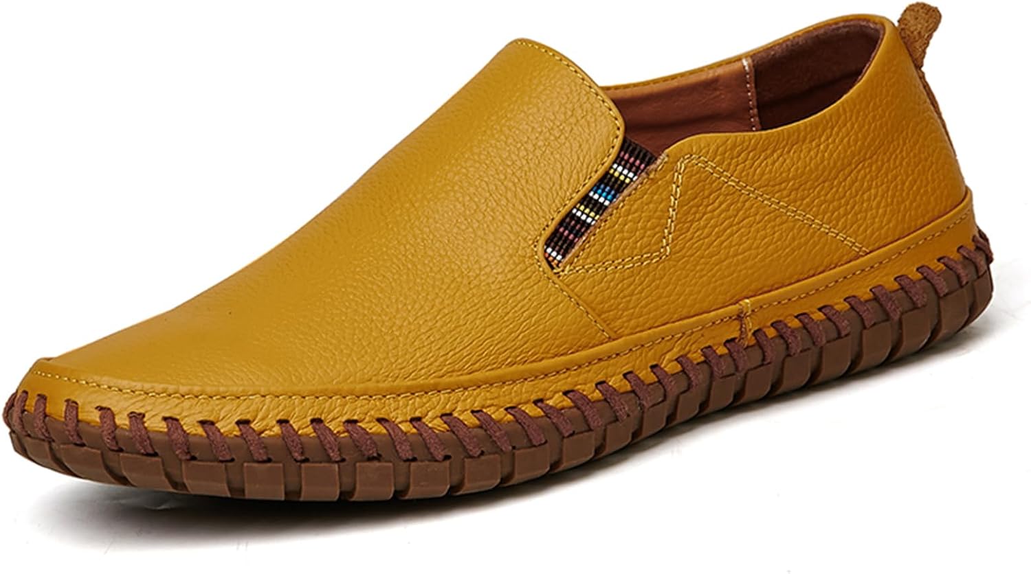 Мужские мокасины Abborora из натуральной кожи, ручная работа, слипоны для вождения, мягкие туфли на плоской подошве, повседневная обувь для мужчин, желтый
Мужские мокасины Abborora из натуральной кожи, ручная работа, слипоны для вождения, мягкие туфли на плоской подошве, повседневная обувь для мужчин, желтый