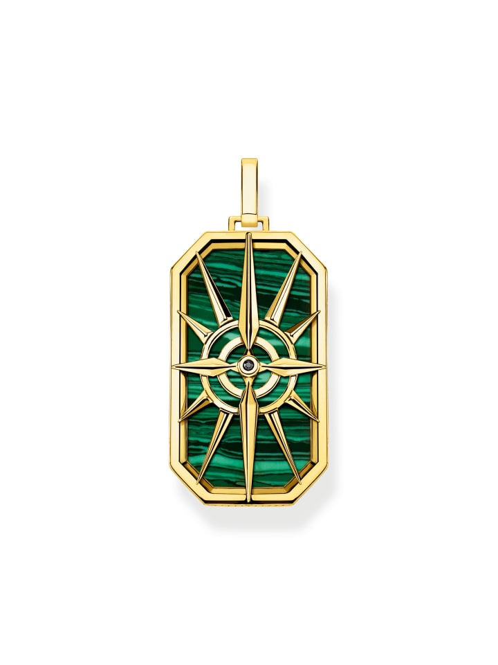 Thomas Sabo Кулон «Компасная звезда» в золотом, зеленом и черном цветах
Thomas Sabo Кулон «Компасная звезда» в золотом, зеленом и черном цветах
