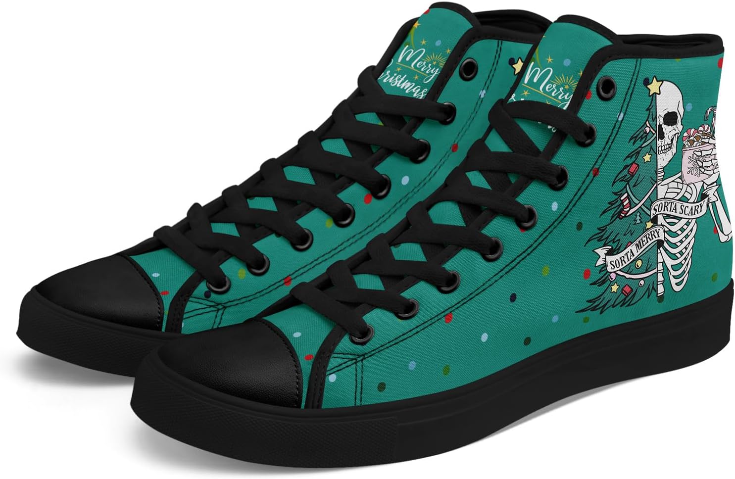 Высокие кеды на холщовой подошве AWSOLE для мужчин и женщин, с принтом Санты, забавные рождественские повседневные кроссовки для ходьбы, белый/черный/красный/синий/зеленый
Высокие кеды на холщовой подошве AWSOLE для мужчин и женщин, с принтом Санты, забавные рождественские повседневные кроссовки для ходьбы, белый/черный/красный/синий/зеленый