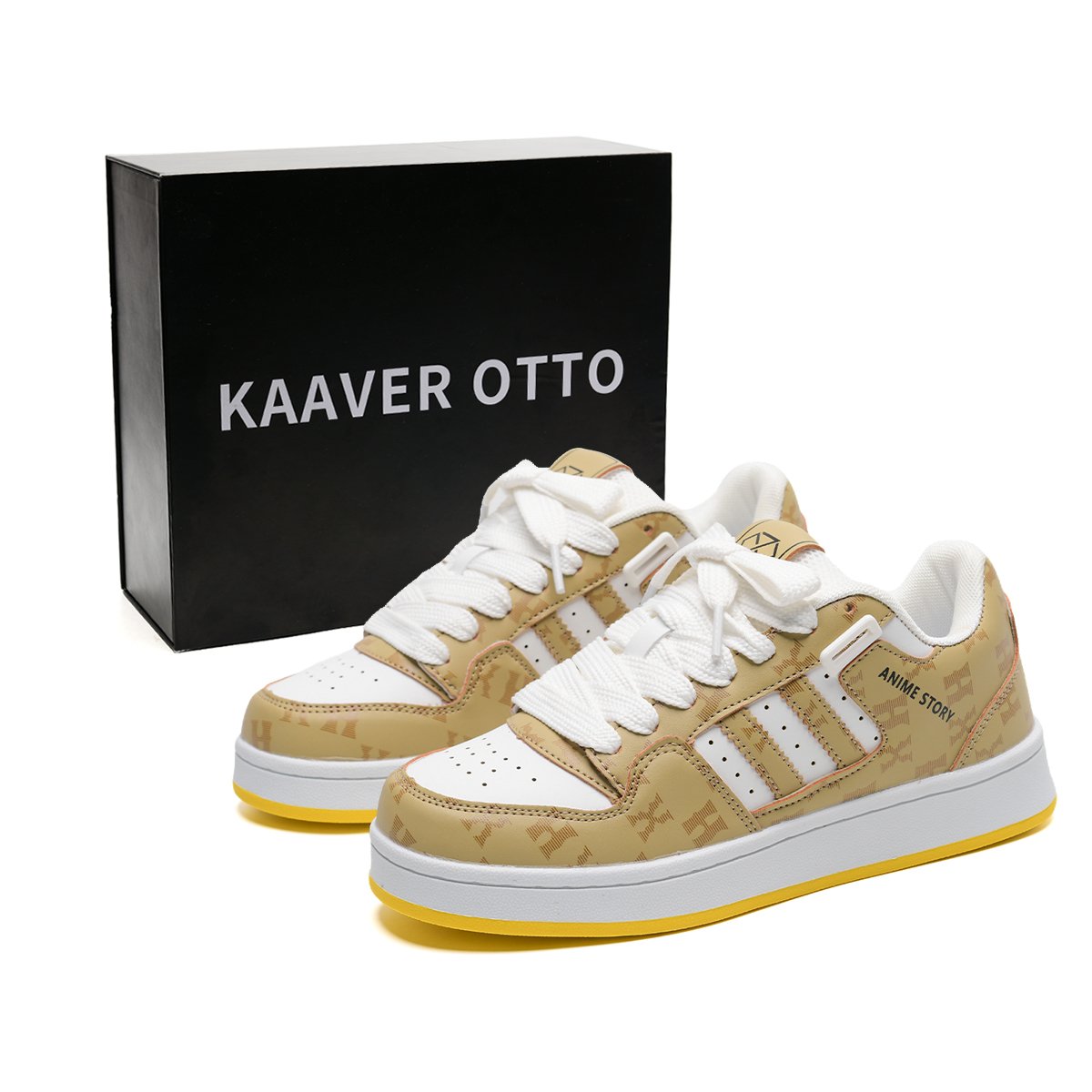 KAAVER OTTO Унисекс скейтбордские ботинки с увеличенной высотой покрытия, устойчивые к истиранию и водонепроницаемые - хаки белый, цвет Khaki White
KAAVER OTTO Унисекс скейтбордские ботинки с увеличенной высотой покрытия, устойчивые к истиранию и водонепроницаемые - хаки белый, цвет Khaki White