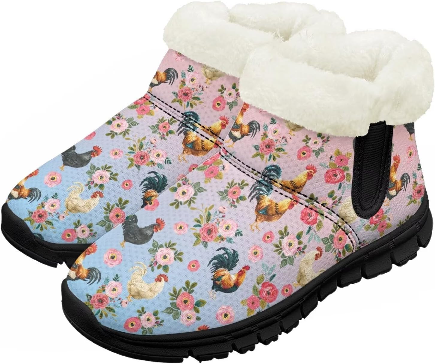 Детские зимние сапоги теплые водонепроницаемые снежные сапожки с меховой подкладкой для мальчиков и девочек, малыш/маленький ребенок/старший ребенок Pzuqiu, Rooster Flowers
Детские зимние сапоги теплые водонепроницаемые снежные сапожки с меховой подкладкой для мальчиков и девочек, малыш/маленький ребенок/старший ребенок Pzuqiu, Rooster Flowers