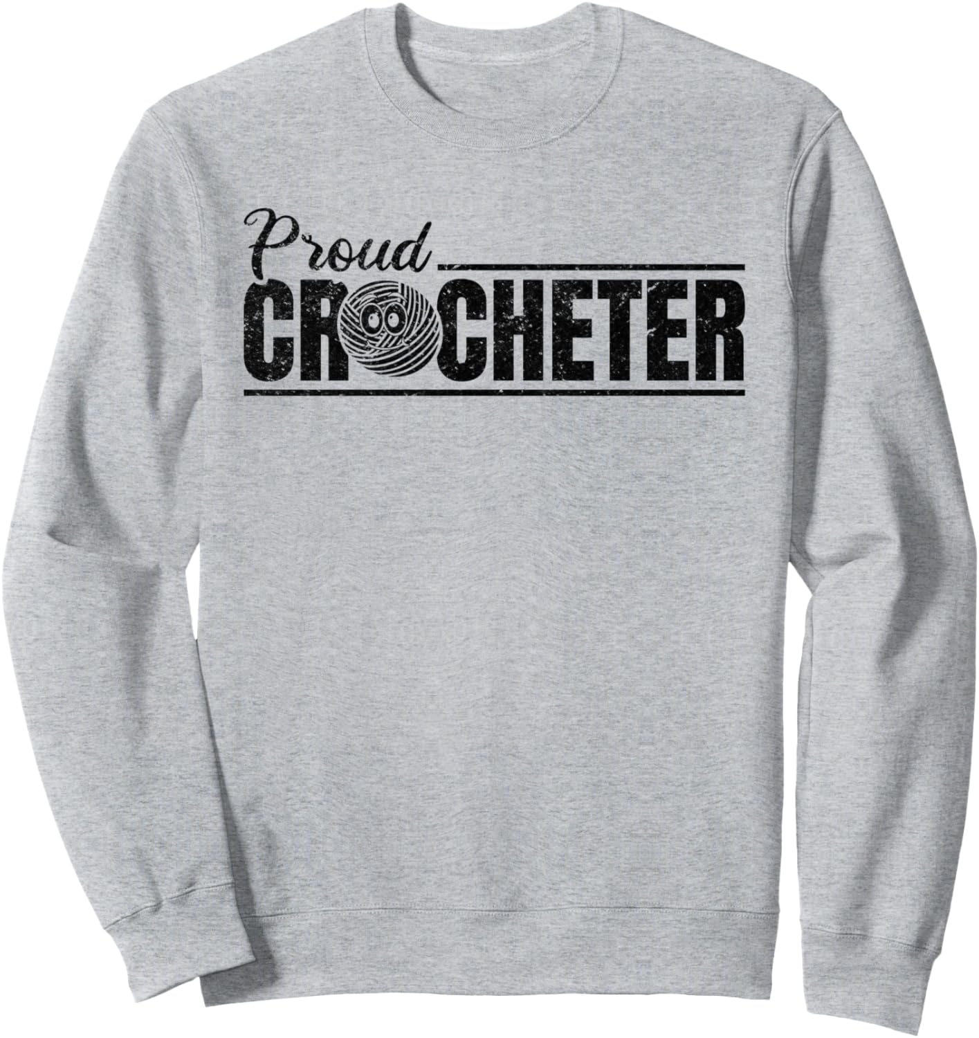 Proud Crocheter - толстовка для любителей вязания крючком Funny Crocheting Ideas, серый
Proud Crocheter - толстовка для любителей вязания крючком Funny Crocheting Ideas, серый