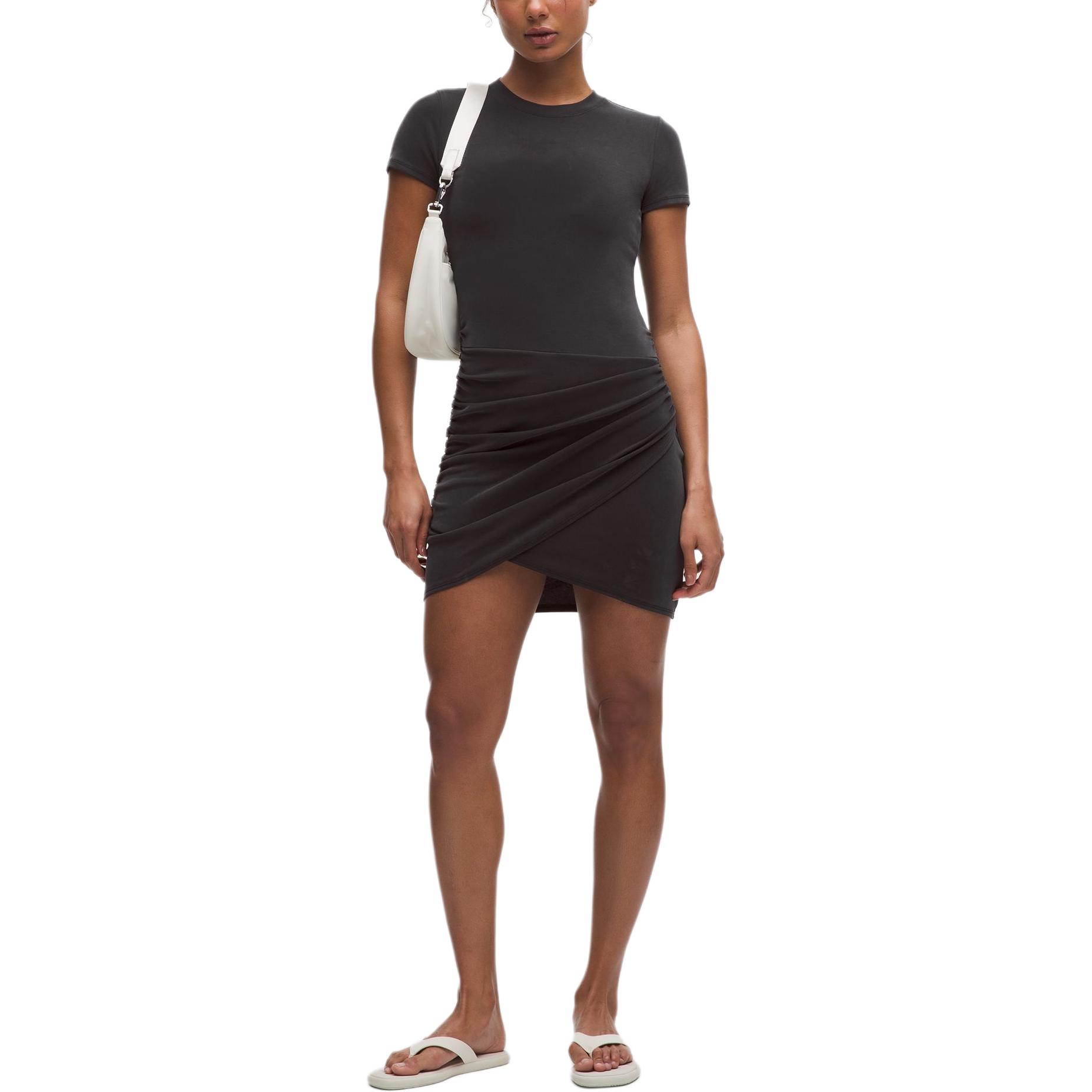 Платье Softstreme с коротким рукавом Lululemon, черный
Платье Softstreme с коротким рукавом Lululemon, черный