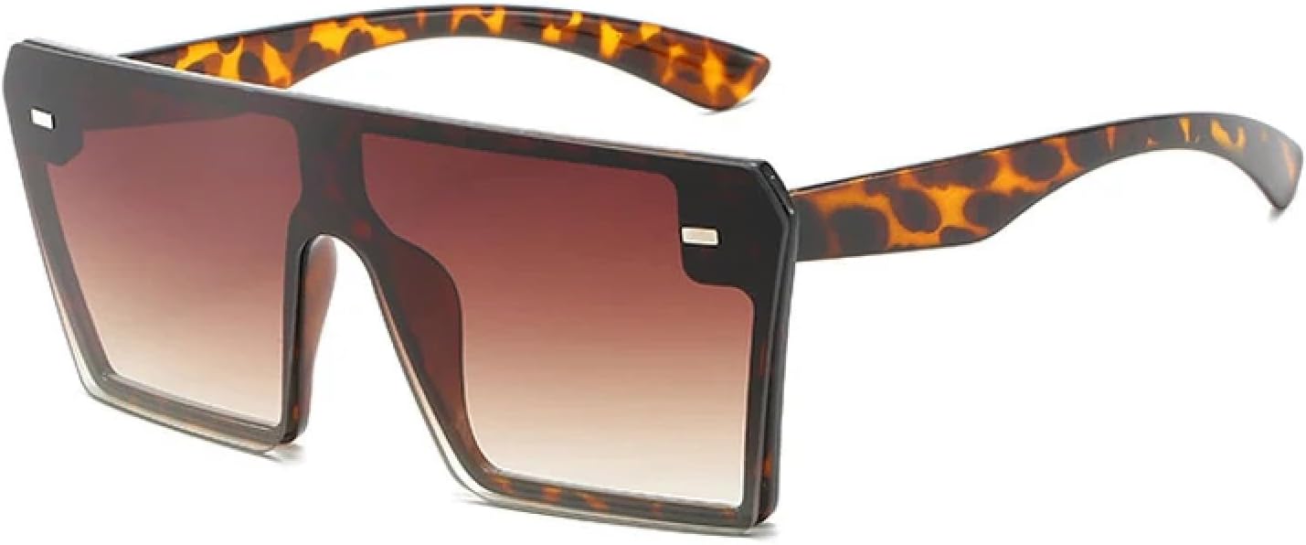 Солнцезащитные очки большого размера для женщин и мужчин, модные и роскошные, в крупной оправе, для активного отдыха и вождения, защита от УФ-излучения UV400 TKKTLLT, Leopard Tea
Солнцезащитные очки большого размера для женщин и мужчин, модные и роскошные, в крупной оправе, для активного отдыха и вождения, защита от УФ-излучения UV400 TKKTLLT, Leopard Tea