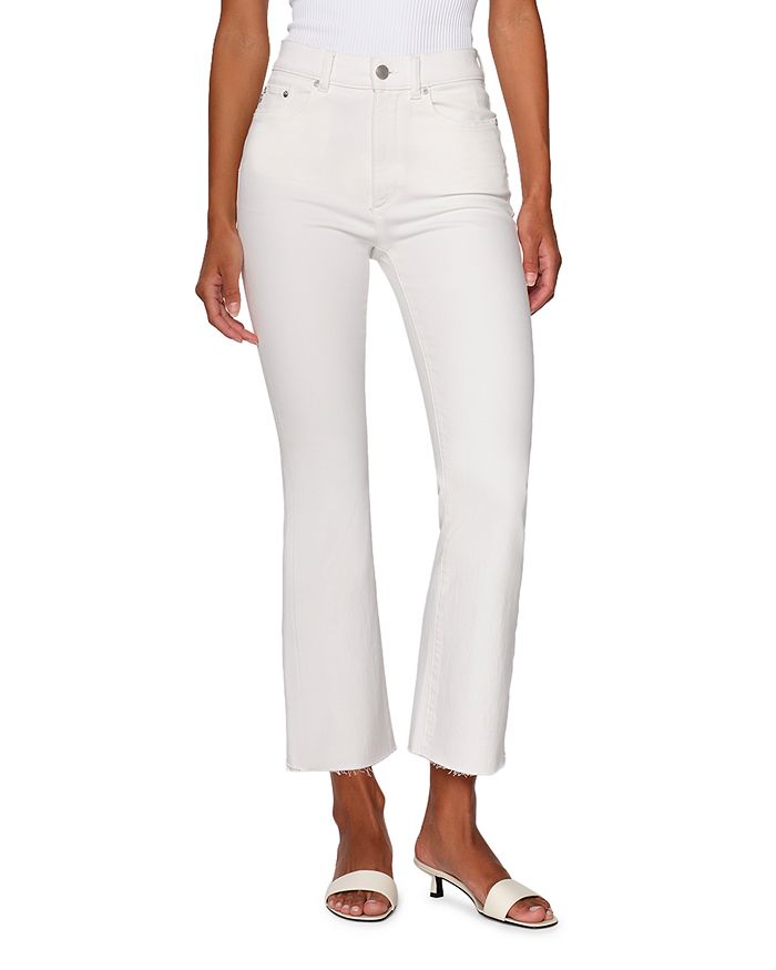 Брюки джинсовые укороченные зауженные к низу Bridget Bootcut High Rise Instasculpt белого цвета DL1961, белый
Брюки джинсовые укороченные зауженные к низу Bridget Bootcut High Rise Instasculpt белого цвета DL1961, белый