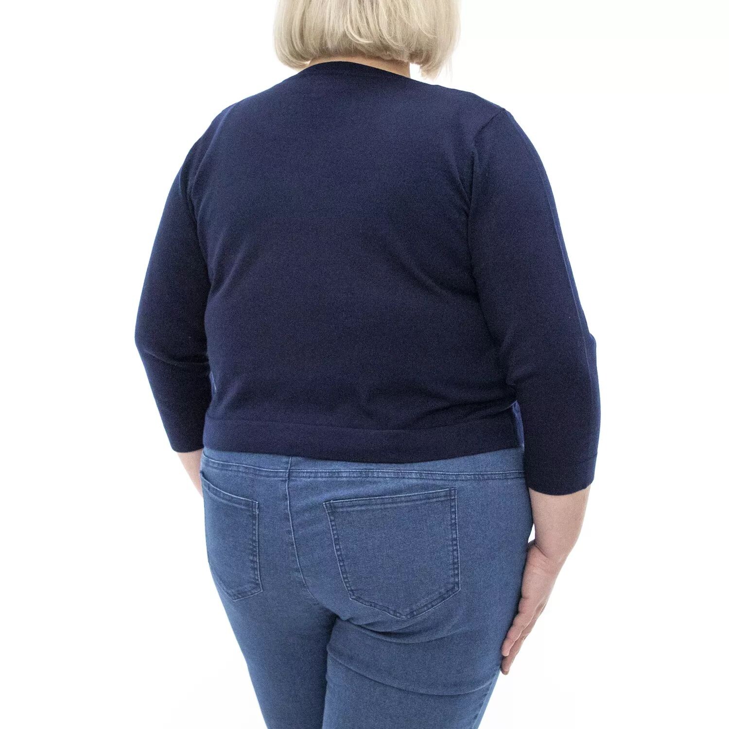 Больших размеров Nina Leonard Болеро с заклепками Nina Leonard, темно-синий
Больших размеров Nina Leonard Болеро с заклепками Nina Leonard, темно-синий