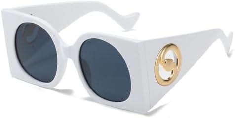 Винтажные солнцезащитные очки «кошачий глаз» большого квадратного размера, модель 2026 года, для женщин, широкие, увеличенного размера, с розовым градиентом MTZJH, White Gray
Винтажные солнцезащитные очки «кошачий глаз» большого квадратного размера, модель 2026 года, для женщин, широкие, увеличенного размера, с розовым градиентом MTZJH, White Gray