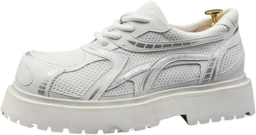 Ретро-кроссовки с сетчатой подошвой, увеличивающие высоту на 5 см, для мужчин в стиле стритстайл, с массивной платформой и протектором Ctkvbmeoi, черный
Ретро-кроссовки с сетчатой подошвой, увеличивающие высоту на 5 см, для мужчин в стиле стритстайл, с массивной платформой и протектором Ctkvbmeoi, черный