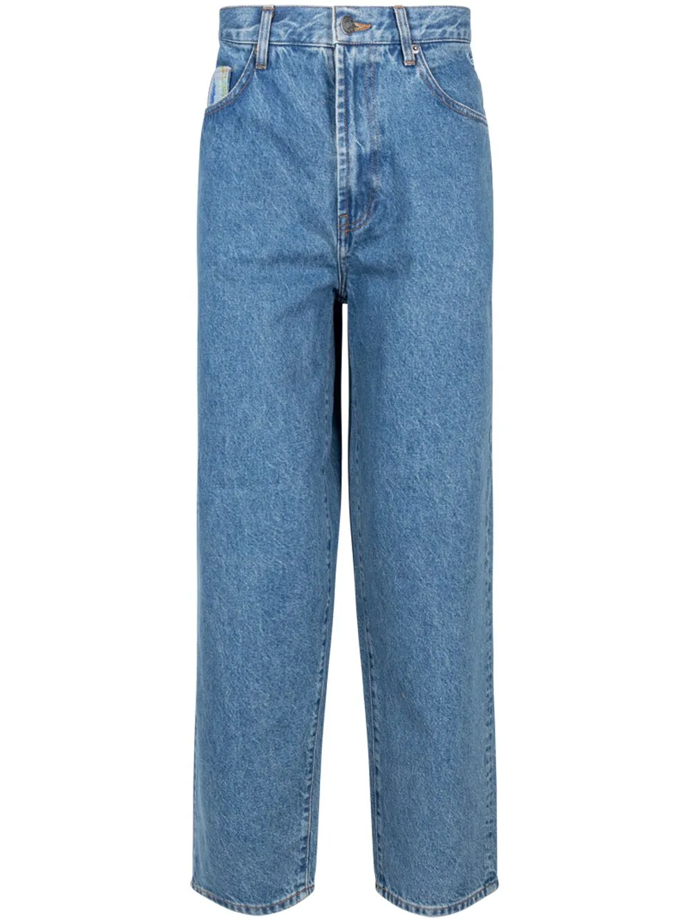 Джинсы свободного кроя с вышивкой из коллаборации с Coogi Baggy Supreme, синий
Джинсы свободного кроя с вышивкой из коллаборации с Coogi Baggy Supreme, синий