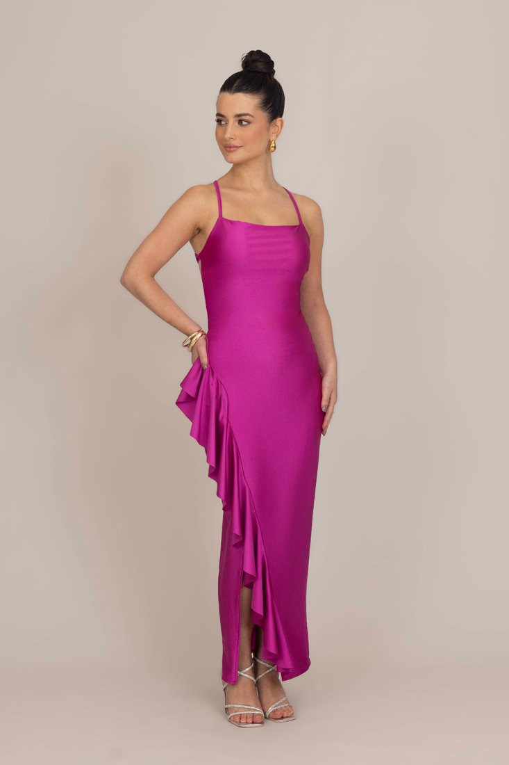 Платье WAL G PETITE WEDDING GRACE RUFFLE , Magenta/Purple
Платье WAL G PETITE WEDDING GRACE RUFFLE , Magenta/Purple