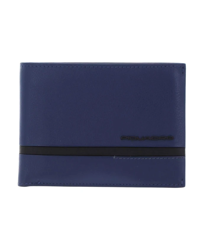 Кошелек с отделениями для монет Piquadro, синий
Кошелек с отделениями для монет Piquadro, синий