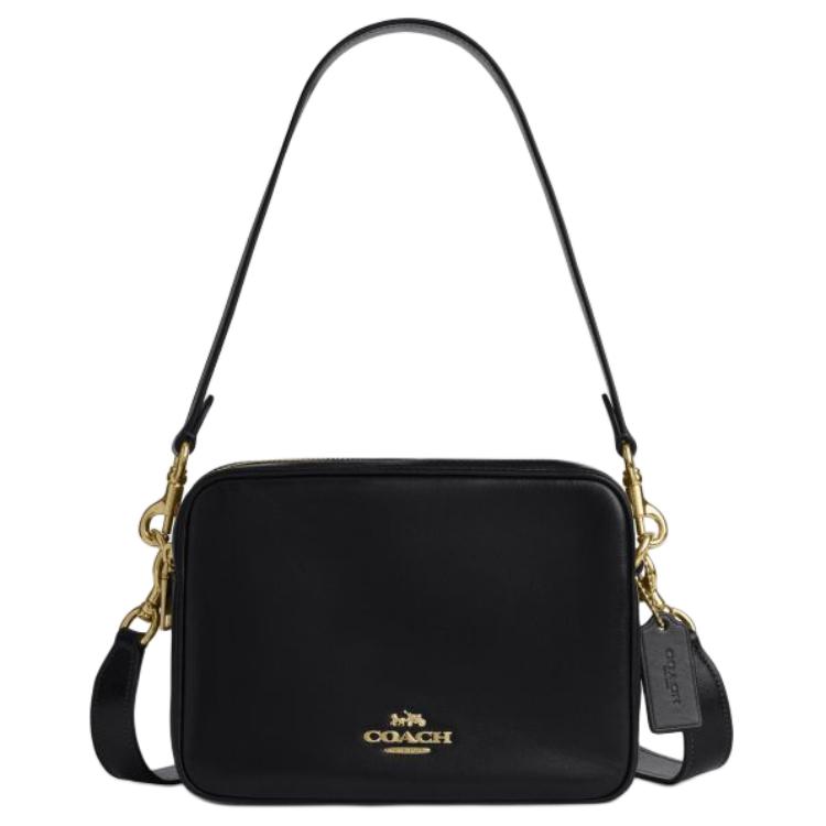 COACH Кожаная сумка через плечо для фотоаппарата Cow Leather, маленькая, женская, черная
COACH Кожаная сумка через плечо для фотоаппарата Cow Leather, маленькая, женская, черная