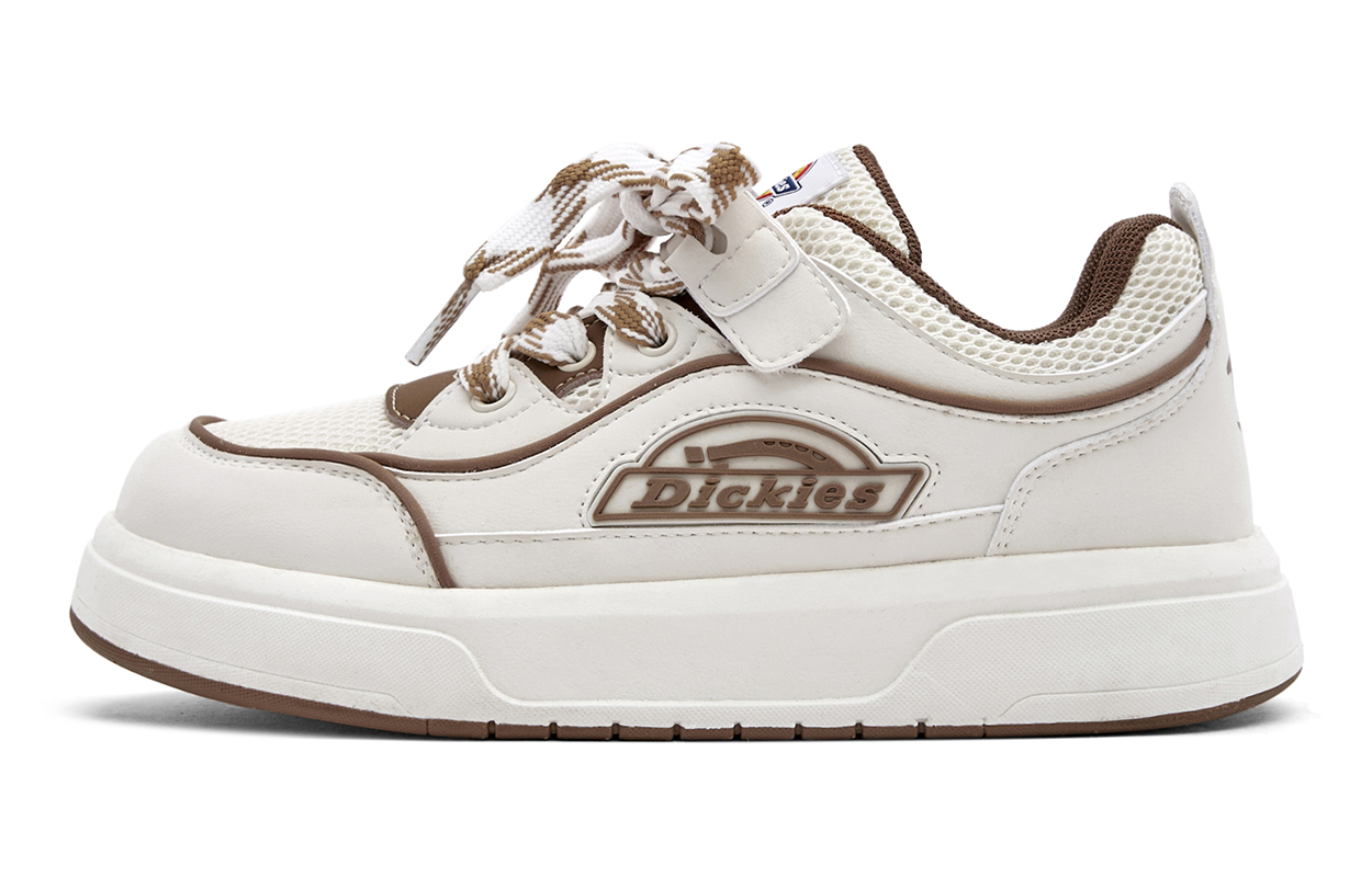 Детская обувь для подростков Dickies, белый/коричневый
Детская обувь для подростков Dickies, белый/коричневый