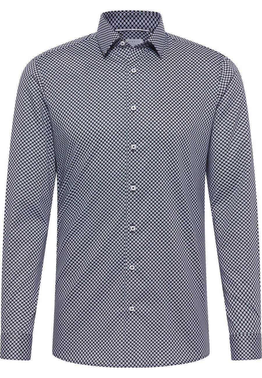 Рубашка делового кроя Slim Fit ETERNA, темно-синий/светло-синий
Рубашка делового кроя Slim Fit ETERNA, темно-синий/светло-синий