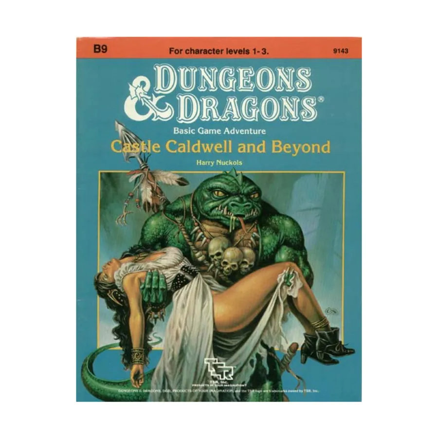 Модуль Castle Caldwell and Beyond, Basic Dungeons & Dragons (Original Edition) - Modules & Adventures - B Series
Модуль Castle Caldwell and Beyond, Basic Dungeons & Dragons (Original Edition) - Modules & Adventures - B Series