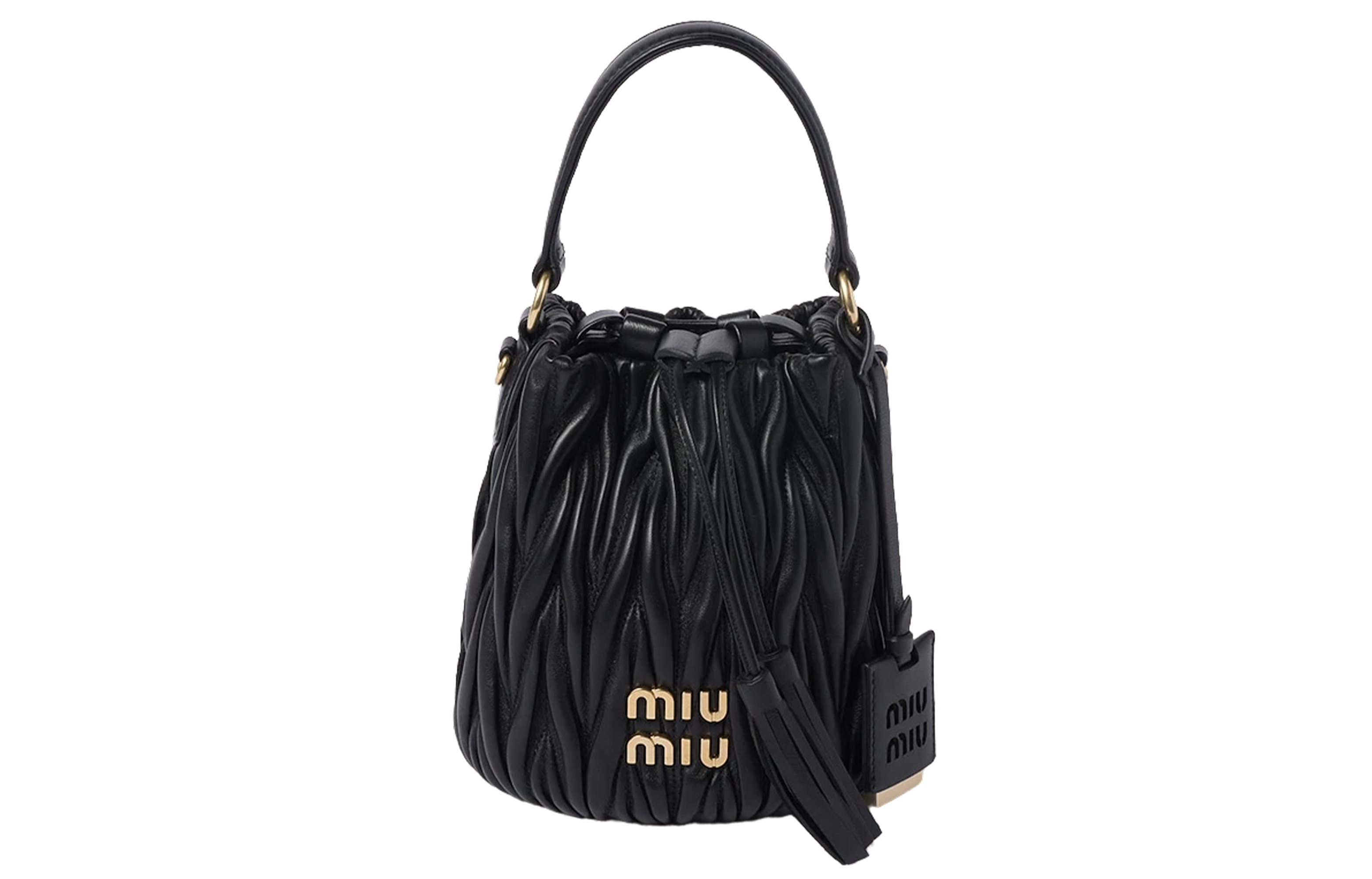 MIU MIU Сумка ведро из кожи наппа
MIU MIU Сумка ведро из кожи наппа