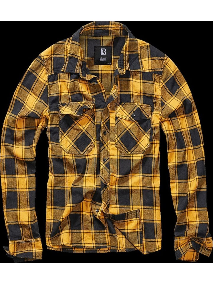 Рубашка Check Shirt Long Sleeve желтого цвета Brandit
Рубашка Check Shirt Long Sleeve желтого цвета Brandit