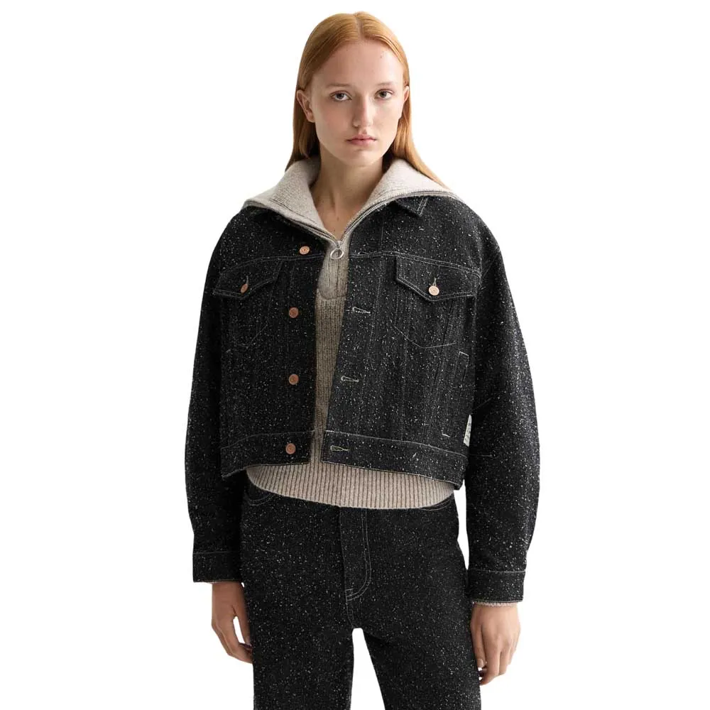 Куртка Scotch & Soda Textured Oversized denim, черный
Куртка Scotch & Soda Textured Oversized denim, черный