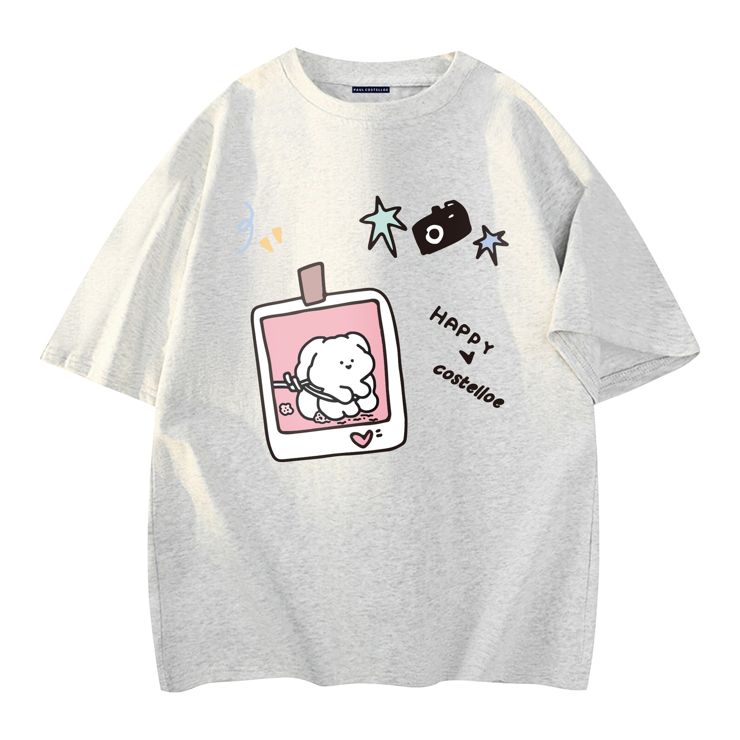 Футболка унисекс PAUL COSTELLOE, белый/розовый
Футболка унисекс PAUL COSTELLOE, белый/розовый