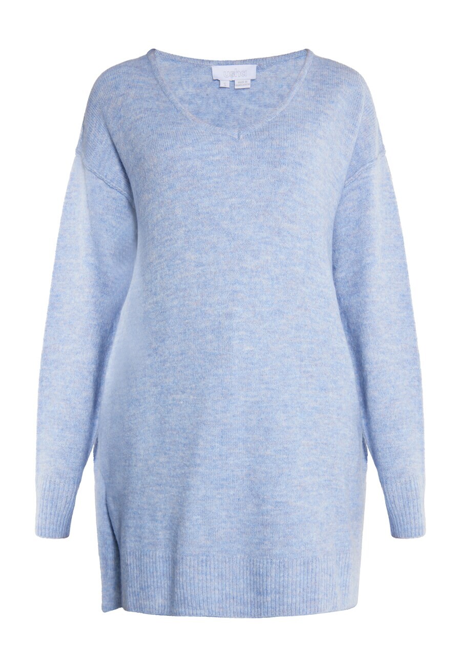 Тонкий вязаный свитер usha WHITE LABEL Sweater, пятнистый синий
Тонкий вязаный свитер usha WHITE LABEL Sweater, пятнистый синий