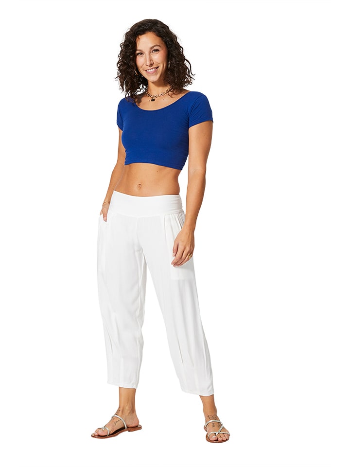 Тканевые брюки Aller Simplement, белый
Тканевые брюки Aller Simplement, белый