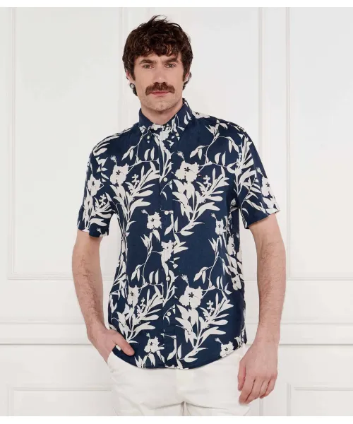 Тропическая льняная рубашка Regular fit Tommy Hilfiger, синий
Тропическая льняная рубашка Regular fit Tommy Hilfiger, синий