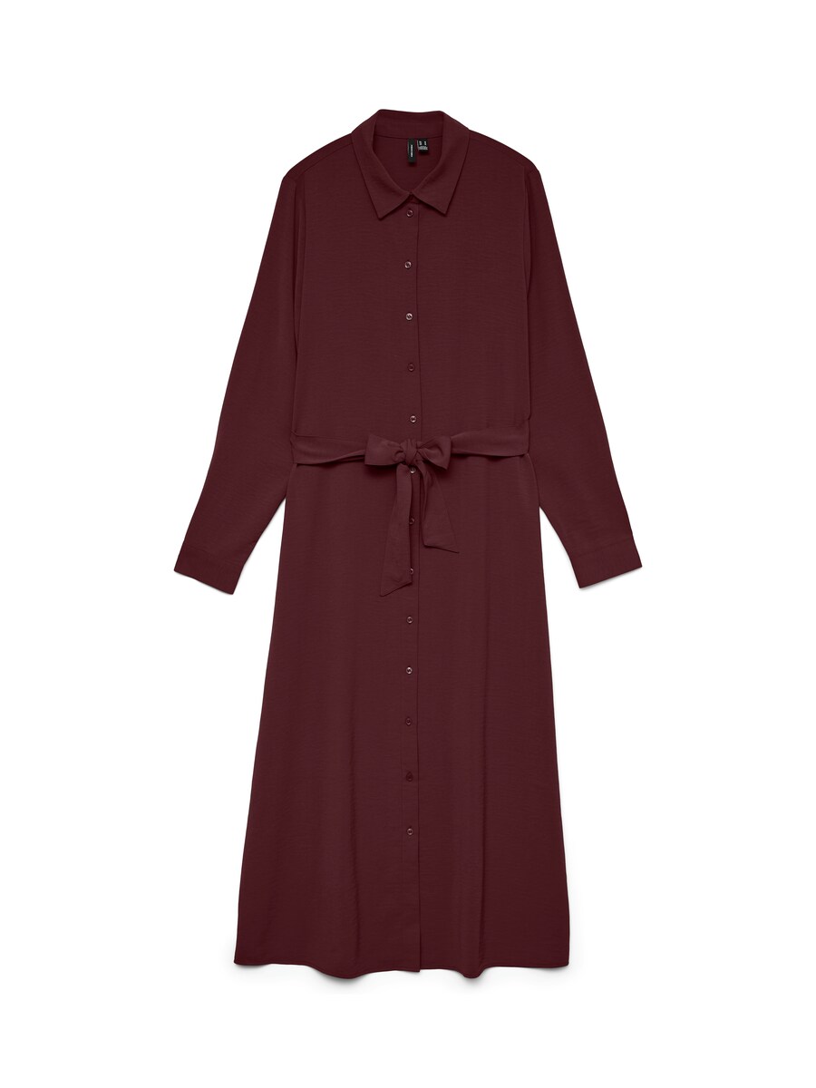 Платье-рубашка VERO MODA VMEsme, бургундия
Платье-рубашка VERO MODA VMEsme, бургундия