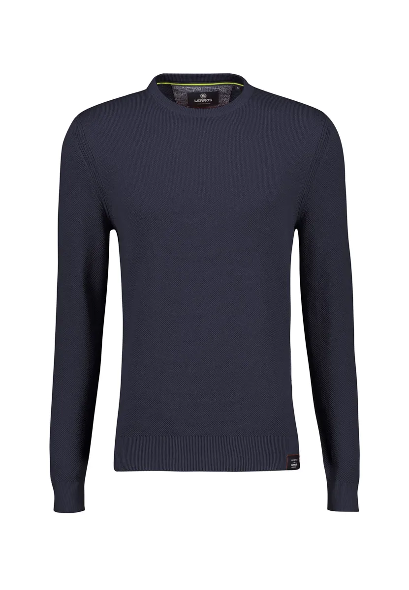 Вязаный свитер LERROS "Базовый вязаный свитер LERROS", цвет морской волны 
Вязаный свитер LERROS "Базовый вязаный свитер LERROS", цвет морской волны
