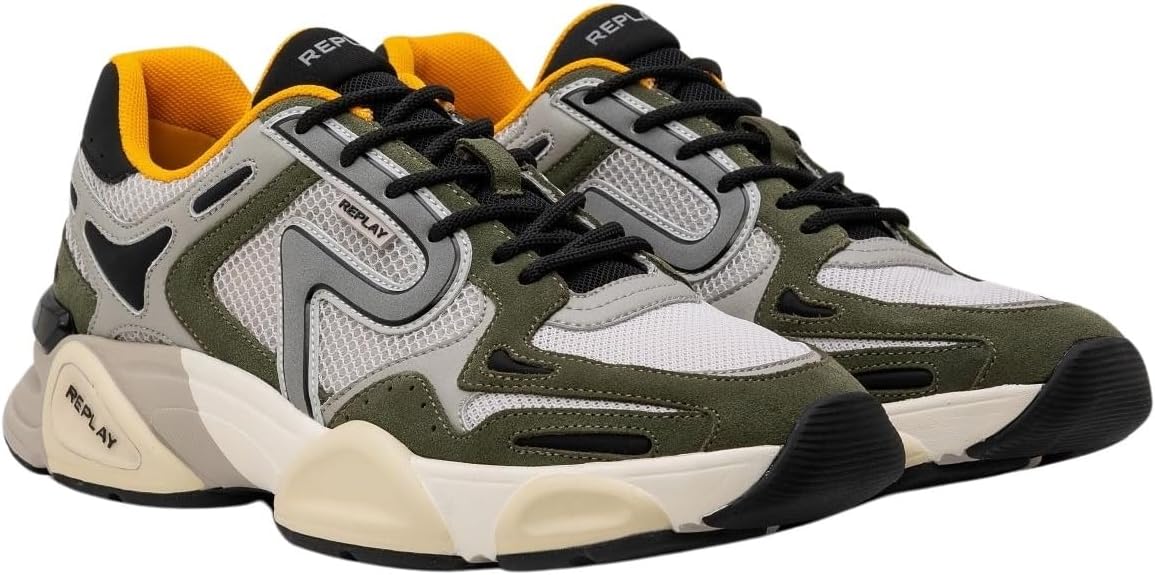 Мужские низкие кроссовки Replay, серый
Мужские низкие кроссовки Replay, серый