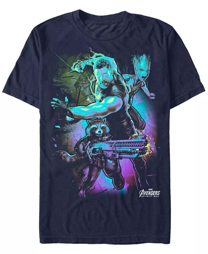 Футболка мужская Marvel Avengers Infinity War Neon Fighting Three с коротким рукавом Fifth Sun, синий
Футболка мужская Marvel Avengers Infinity War Neon Fighting Three с коротким рукавом Fifth Sun, синий