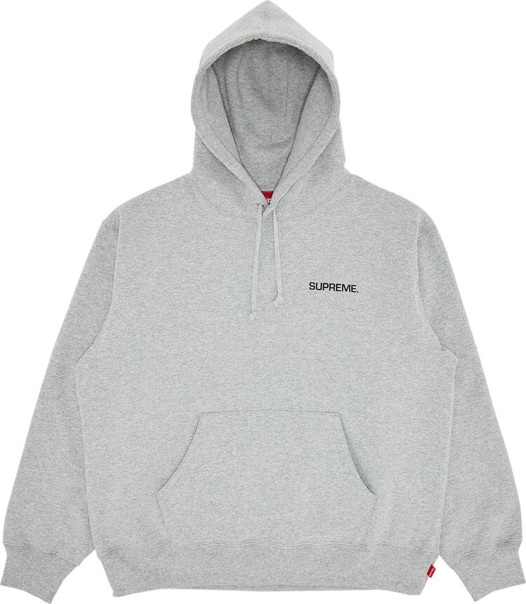 Толстовка Supreme Immortal Hooded 'Heather Grey', серый
Толстовка Supreme Immortal Hooded 'Heather Grey', серый