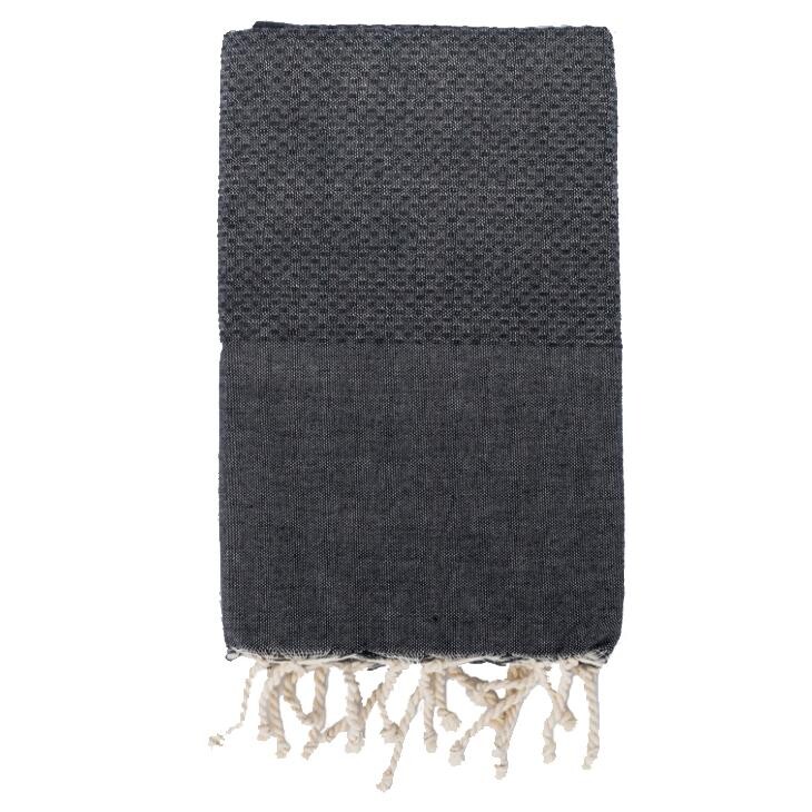 Пляжное полотенце из однотонного чистого хлопка Fouta - Хаммам Lisola, цвет Nero (Pomice)
Пляжное полотенце из однотонного чистого хлопка Fouta - Хаммам Lisola, цвет Nero (Pomice)