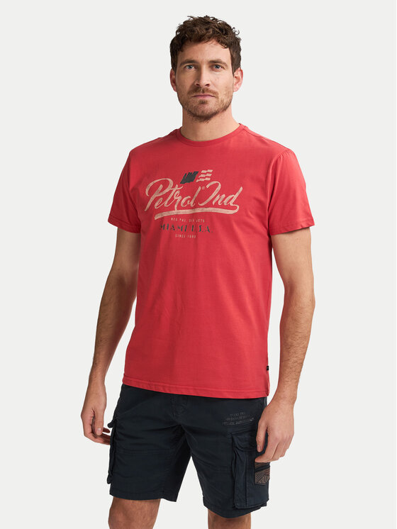 Футболка regular fit M-1050-TSR600 Petrol Industries, красный
Футболка regular fit M-1050-TSR600 Petrol Industries, красный