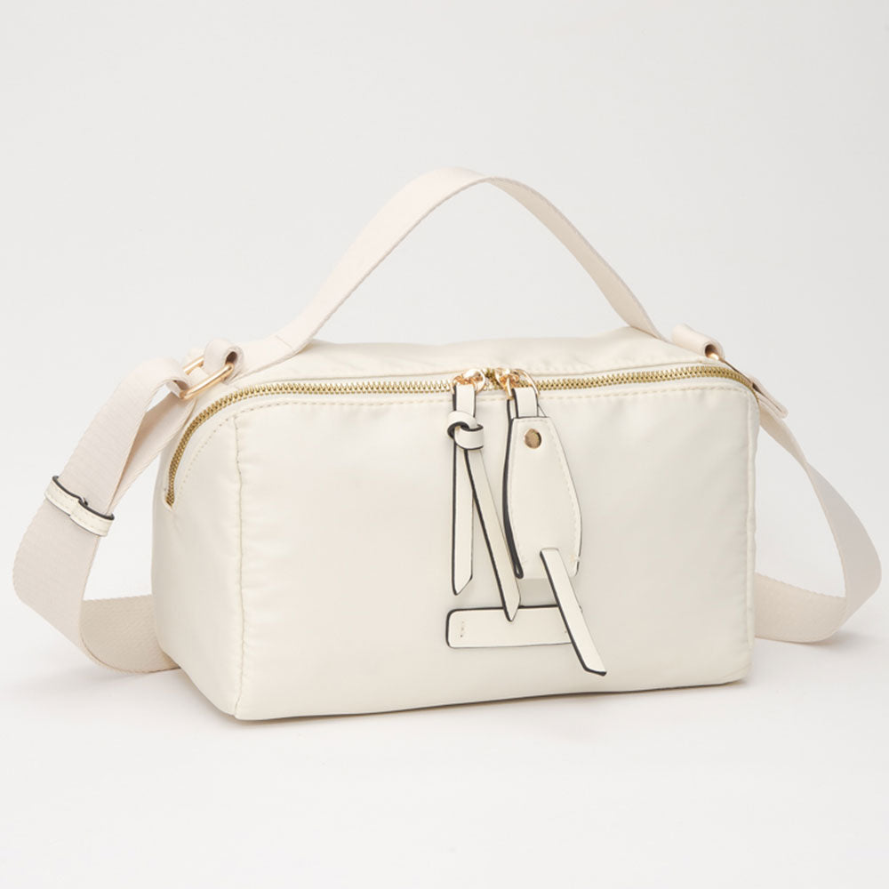 Компактная легкая повседневная сумка через плечо FASHNZFAB, слоновая кость
Компактная легкая повседневная сумка через плечо FASHNZFAB, слоновая кость