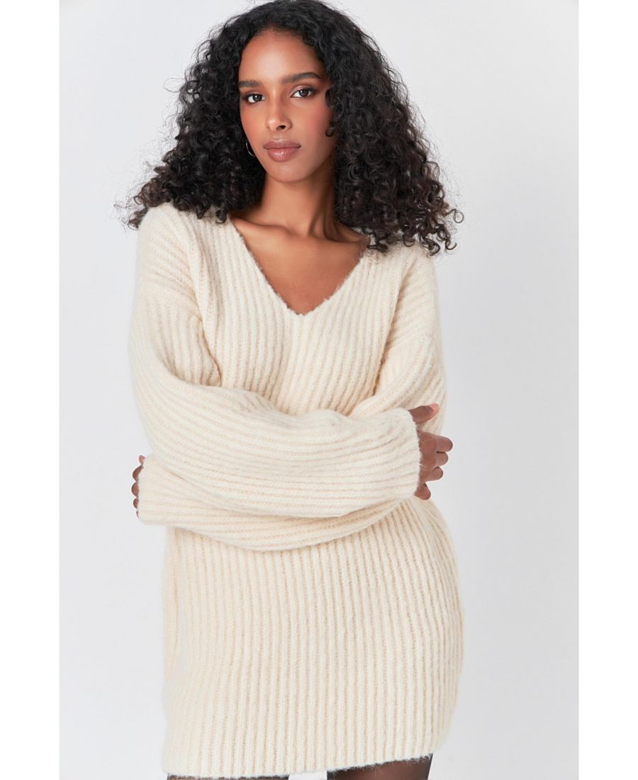 Женское мини-платье в густую ребристую вязку, свободного кроя endless rose, Cream
Женское мини-платье в густую ребристую вязку, свободного кроя endless rose, Cream