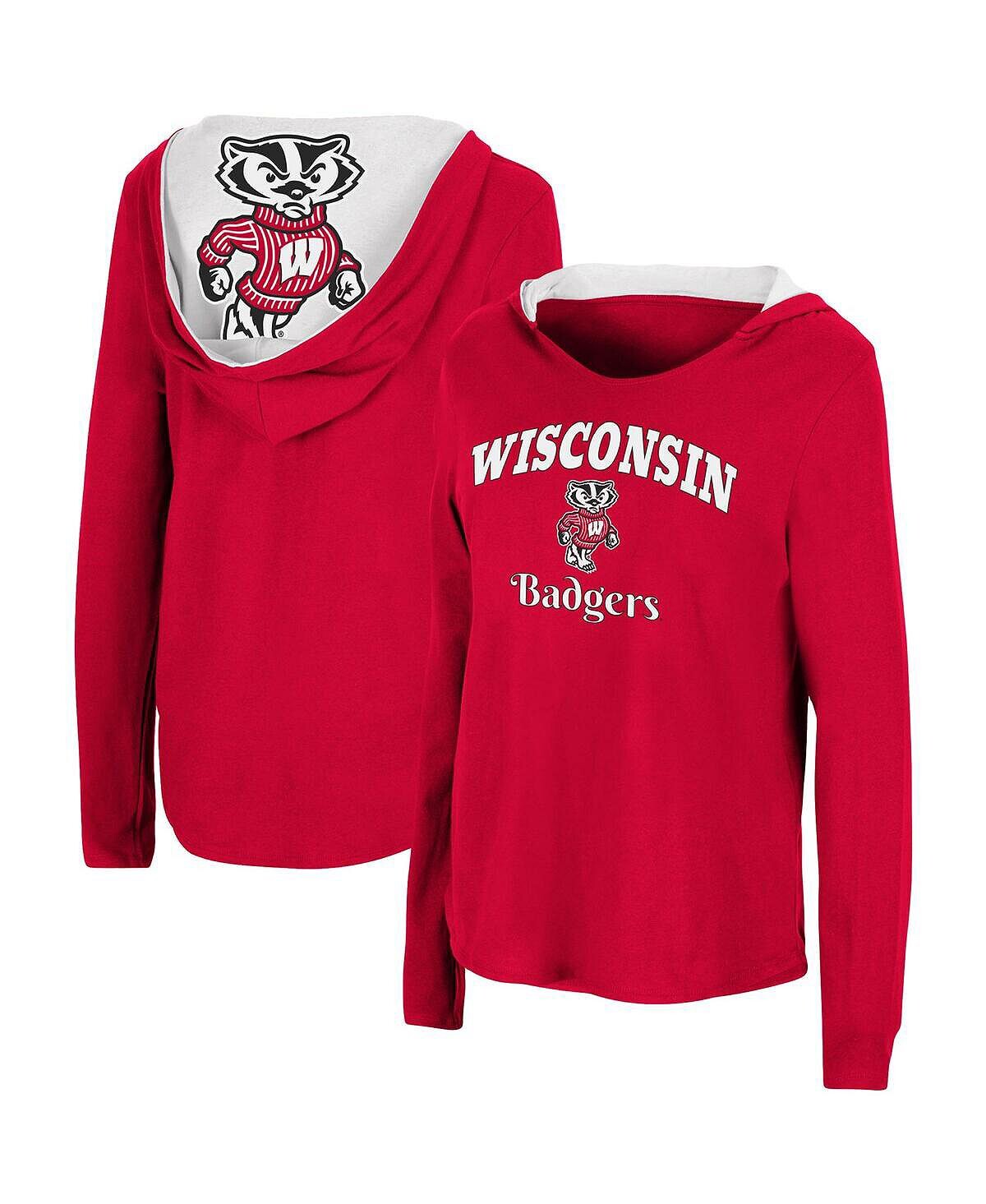 Женская худи Red Wisconsin Badgers Catalina, футболка с длинными рукавами Colosseum, красный
Женская худи Red Wisconsin Badgers Catalina, футболка с длинными рукавами Colosseum, красный