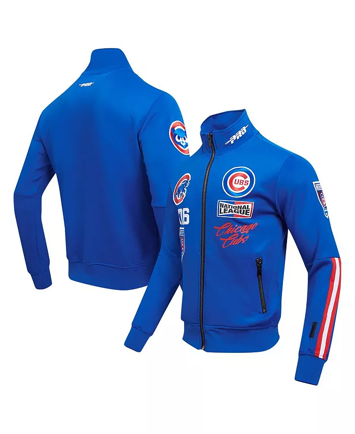 Мужская застегивающаяся на молнию спортивная куртка Fast Lane Royal Chicago Cubs Pro Standard
Мужская застегивающаяся на молнию спортивная куртка Fast Lane Royal Chicago Cubs Pro Standard