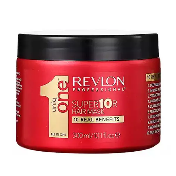 Маска для поврежденных волос Uniq One Super10r Hair Mask Revlon Professional, 300 ml
Маска для поврежденных волос Uniq One Super10r Hair Mask Revlon Professional, 300 ml