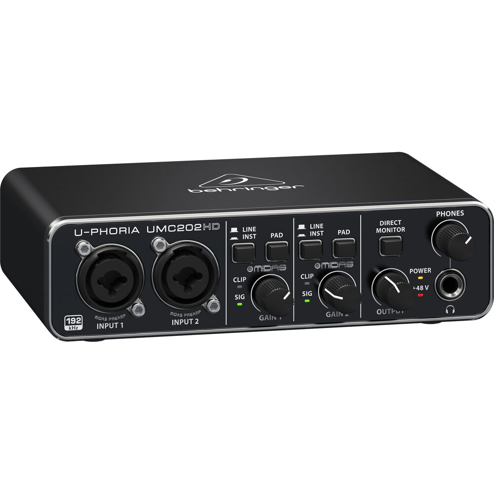 Аудиоинтерфейс Behringer UMC202HD 2x2 Desktop USB Audio Interface UMC202HD
Аудиоинтерфейс Behringer UMC202HD 2x2 Desktop USB Audio Interface UMC202HD