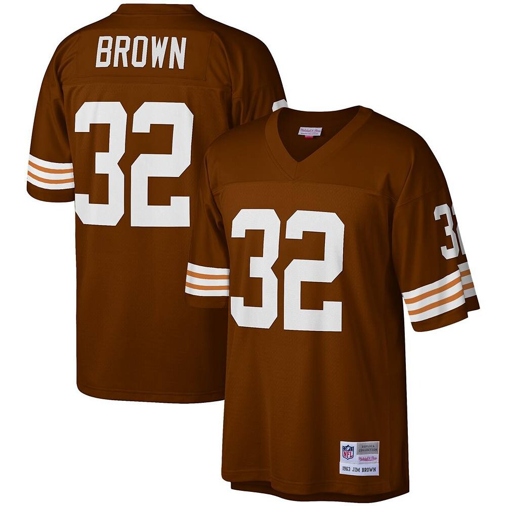 Мужская копия джерси Mitchell & Ness Jim Brown Brown Cleveland Browns Legacy, цвет Brn Brown
Мужская копия джерси Mitchell & Ness Jim Brown Brown Cleveland Browns Legacy, цвет Brn Brown