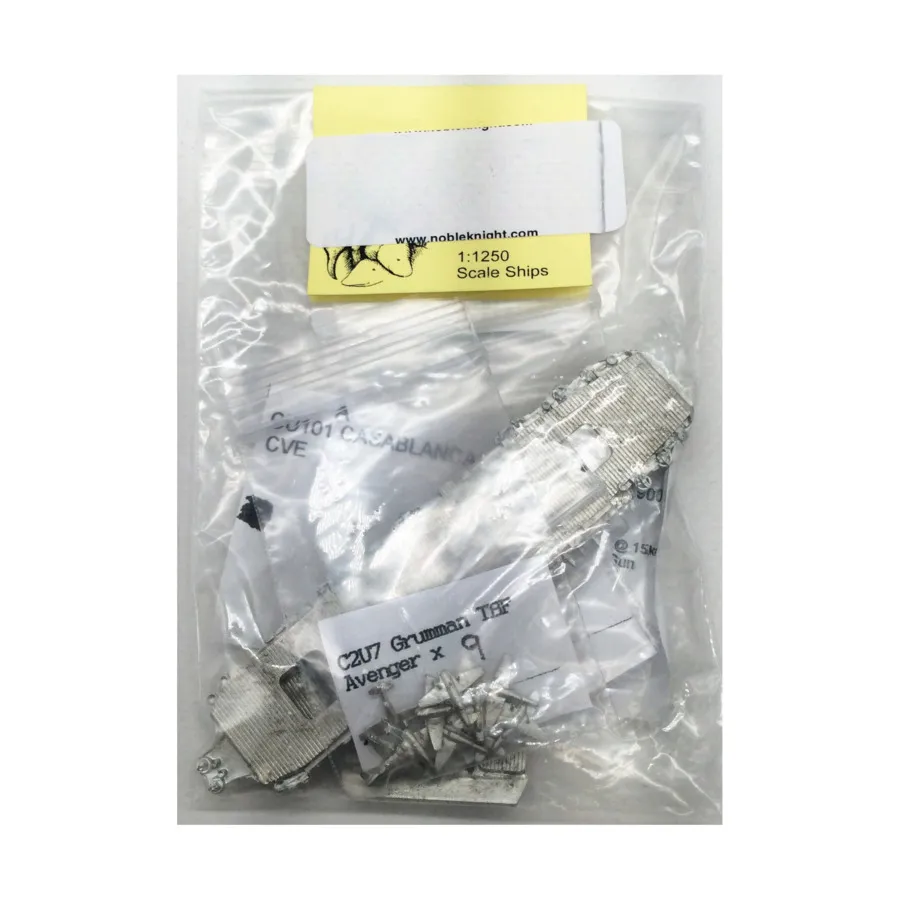 Bogue — CVE с Cap Airplanes, Figurehead Ships - WWII Coastal Forces - United States (1:1250) (Noble Miniatures)
Bogue — CVE с Cap Airplanes, Figurehead Ships - WWII Coastal Forces - United States (1:1250) (Noble Miniatures)