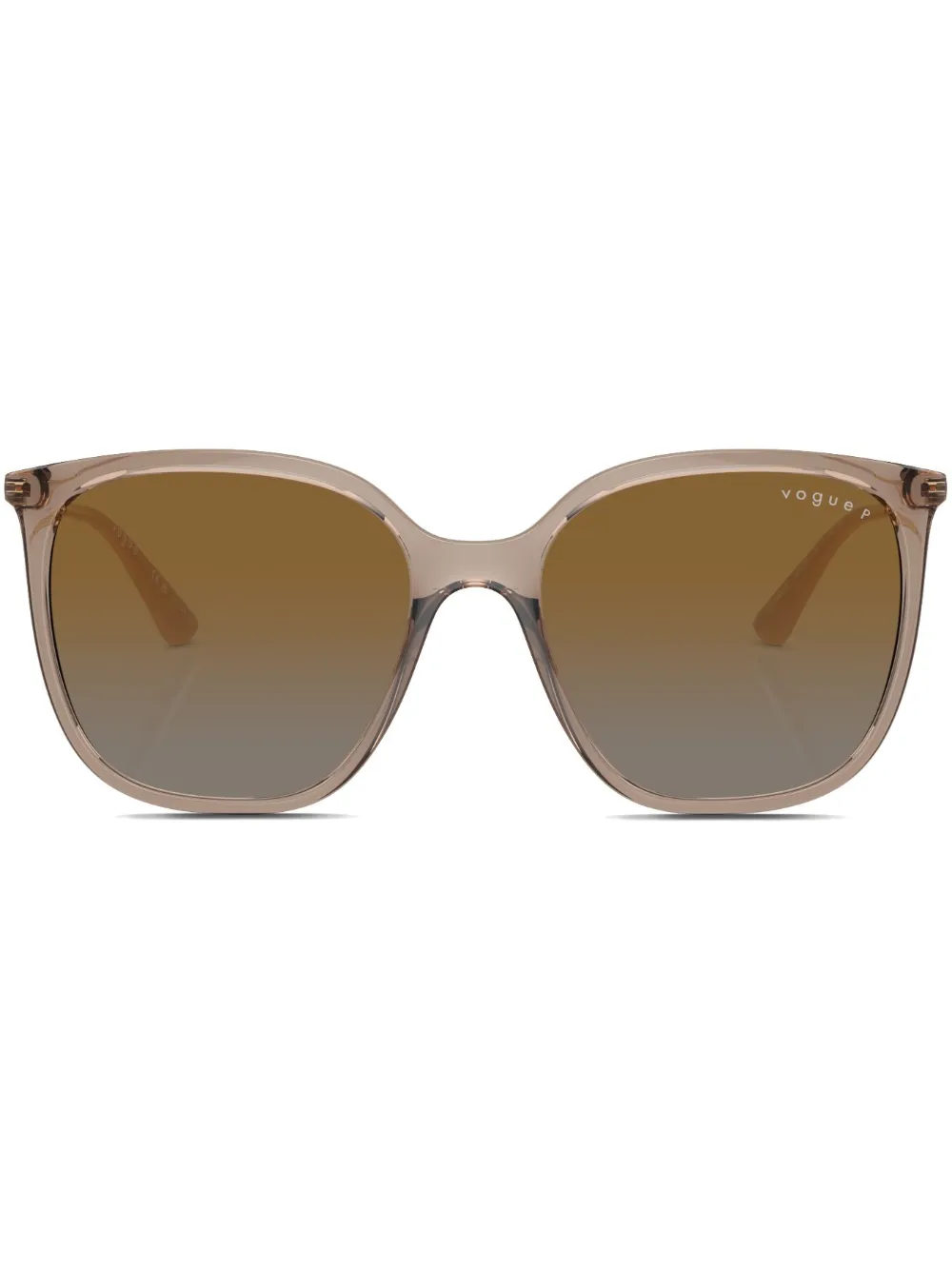 Солнцезащитные очки в массивной оправе с логотипом Vogue, коричневый
Солнцезащитные очки в массивной оправе с логотипом Vogue, коричневый