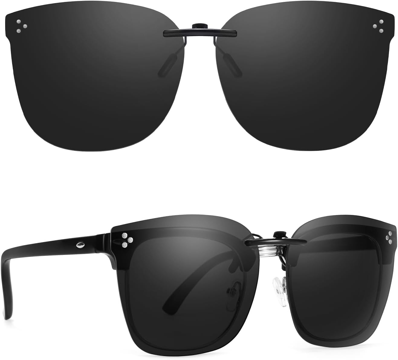 Солнцезащитные очки TJUTR увеличенного размера с поляризационными линзами, надеваемые поверх очков с диоптриями, с откидной металлической застежкой, с защитой от бликов и УФ-излучения, Z01 Grey Non Flip Up
Солнцезащитные очки TJUTR увеличенного размера с поляризационными линзами, надеваемые поверх очков с диоптриями, с откидной металлической застежкой, с защитой от бликов и УФ-излучения, Z01 Grey Non Flip Up