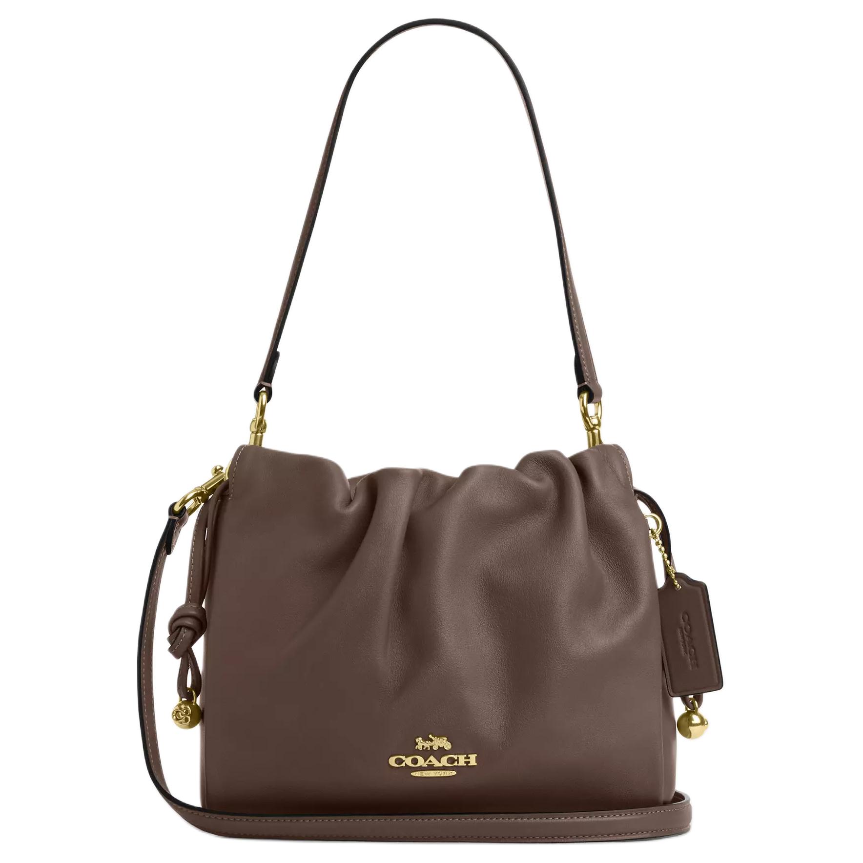 COACH Кожаная сумка кроссбоди через плечо малая женская бежевая
COACH Кожаная сумка кроссбоди через плечо малая женская бежевая