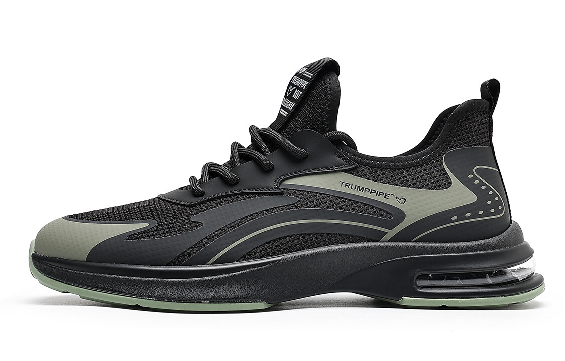 Мужские кроссовки Lifestyle с низким верхом, цвет черный/зеленый Trumppipe
Мужские кроссовки Lifestyle с низким верхом, цвет черный/зеленый Trumppipe