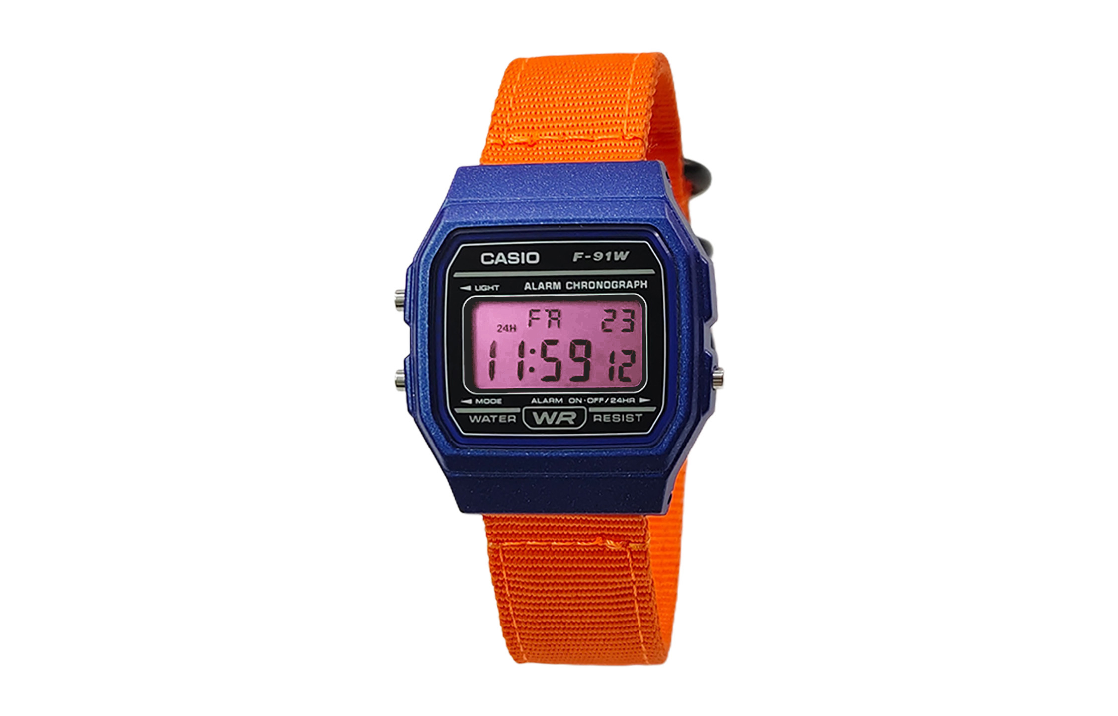 CASIO Мужские часы Retrofit Series с кварцевым механизмом и нейлоновым ремешком, черный циферблат
CASIO Мужские часы Retrofit Series с кварцевым механизмом и нейлоновым ремешком, черный циферблат