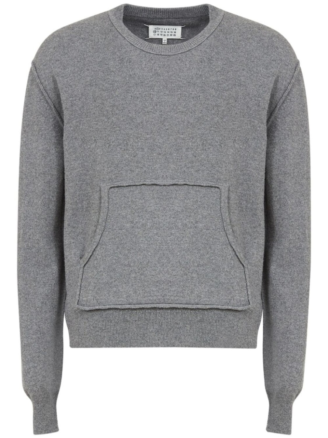 Maison Margiela свитер с накладным карманом, серый
Maison Margiela свитер с накладным карманом, серый